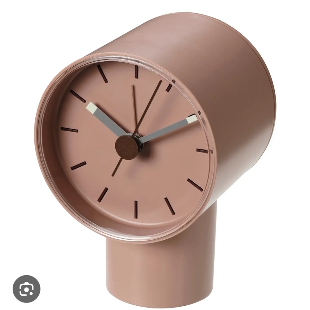 IKEA alarm clock in mauve pink Ikea Bondtolvan NEW - Picture 3 of 5